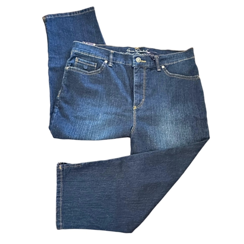 NWT - GLORIA VANDERBILT AMANDA HERITAGE FIT CAPRI JEANS CLASSIC RISE. SIZE 12P.